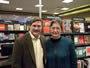 At Galleria Barnes & Noble with Bone Shadows contest winner Rosanne George