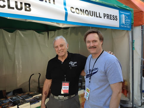 With author Joe Corso at the Miami Book Festival