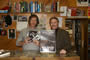 With Richard Katz at the Mystery One Bookstore in Milwaukee